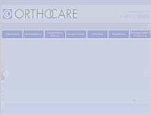 Tablet Screenshot of orthocare-int.com